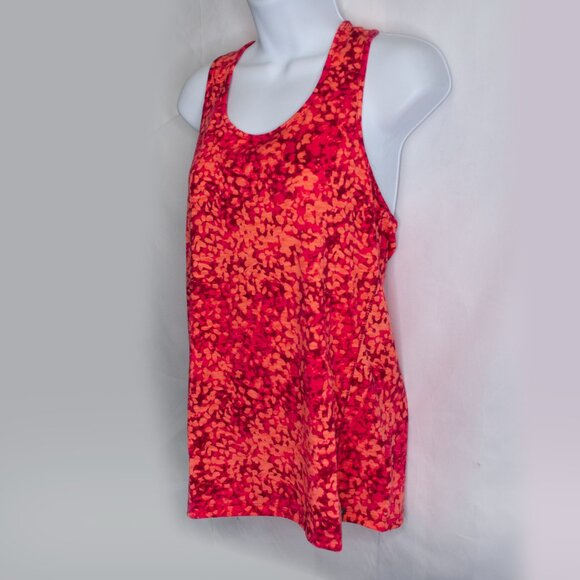 NEW Title Nine Floral Racerback Tank Top Womens M Medium Golf Athletic Gym DD07X - Picture 2 of 5